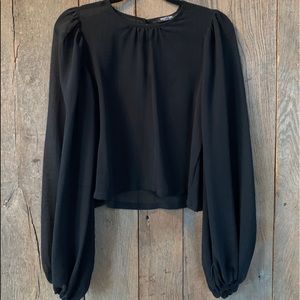 Nasty Gal: Sheer blouse